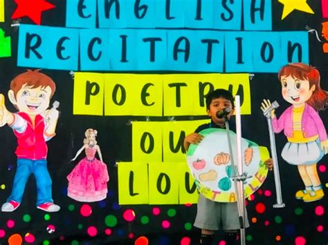 English Recitation Activity (Pre-Primary) 2023