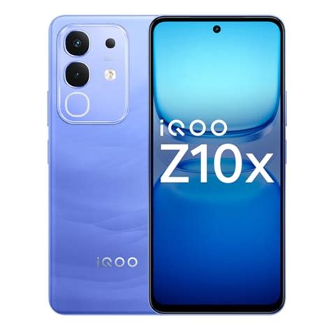 iQOO Z10x 5G (Ultramarine, 8GB RAM, 256GB Storage) | 6500 mAh Large ...