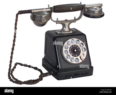 technics, telephones, telephone ZB/SA 24, black desk edition, made by ...