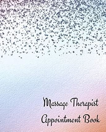 Buy Massage Therapist Appointment Book: Record Clients Appointments ...
