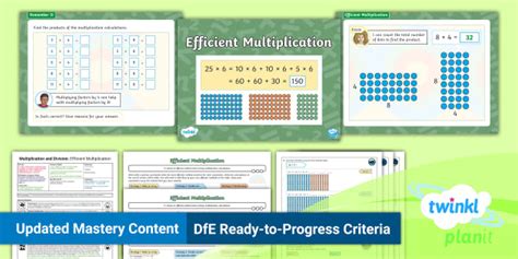 👉 Y4 Multiplication and Division Planit Maths Lesson 20