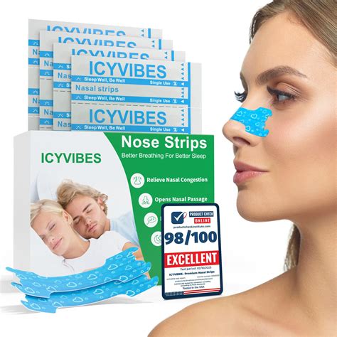 Amazon.com: Extra Strength Nasal Strips for Snoring Relief, 60 Ct, Nose ...