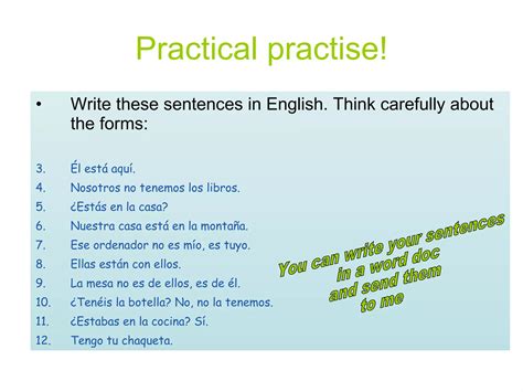 First steps in English: The Basics | PPT