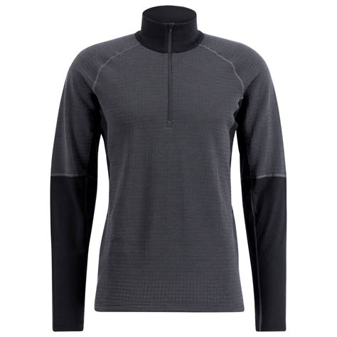 Lundhags Prime Merino Half Zip - Merino base layer Men's | Buy online | Bergfreunde