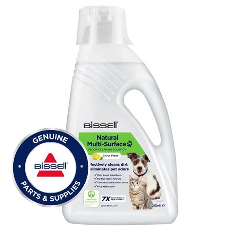 Bissellnatural Multi Surface Floor Cleaning Solution Floor Cleaner For ...