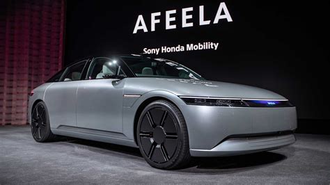 AFEELA Prototype First Look: This Is Sony and Honda's First EV Car