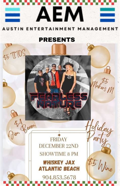 WHISKEY JAX ATLANTIC BEACH HOLIDAY PARTY, Whiskey Jax Kitchen ...