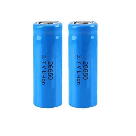 2PK Batteries 3.7V 1 Rechargeable 26650 Battery India | Ubuy