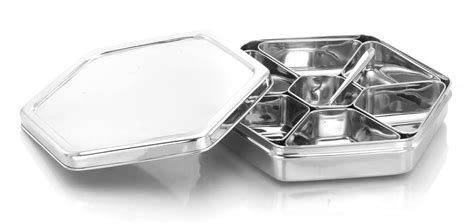 Buy diollo Stainless Steel Masala Box Masala Dabba Masala Large Size ...