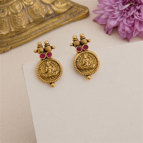 Shreebindu Temple Studs