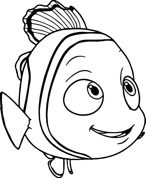 Free Printable Nemo Coloring Pages