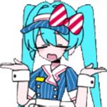 Mesmerizer_Miku_Shrug - Discord Emoji