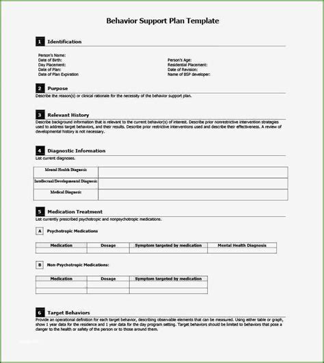 Image result for Positive Behavior Support Plan Forms