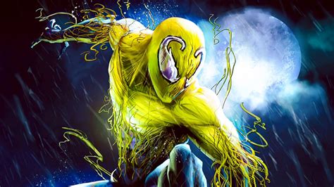 Yellow/Gold Toxin Symbiote 『1』 | Symbiote, Marvel, Yellow