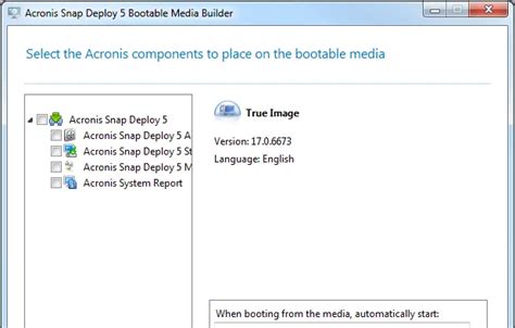 Image result for Acronis Snap Deploy Bootable