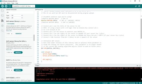DHT Library. Arduino Download 的图像结果