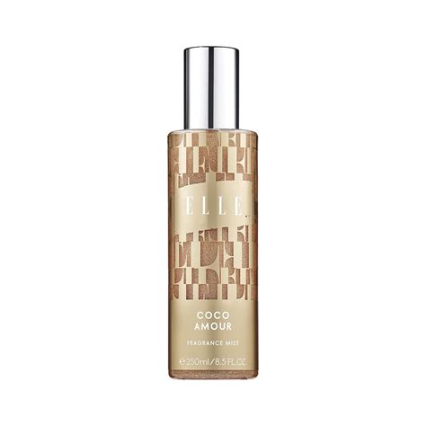 ELLE Coco Amour Body Mist For Women 250ml | Citrus, Gourmand, Earthy ...