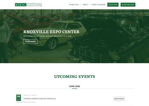 Knoxville Expo Center Client Spotlight - Slamdot