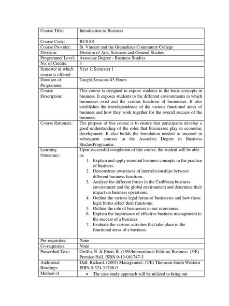 Image result for Introduction to Business Course