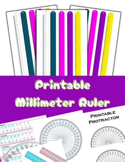 Printable Millimeter Ruler - Math and Measurement Tool by SMATII