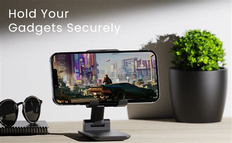 Ambrane Multipurpose Tabletop Mobile Stand | Adjustable Angle & Height ...