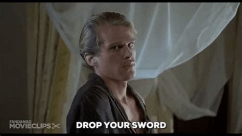 Drop Your Sword Princess Bride 的图像结果