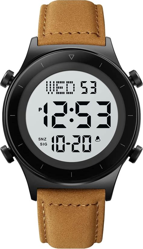 SKMEI Multifunctional Casual Watch for Men Digital Display White Dial ...