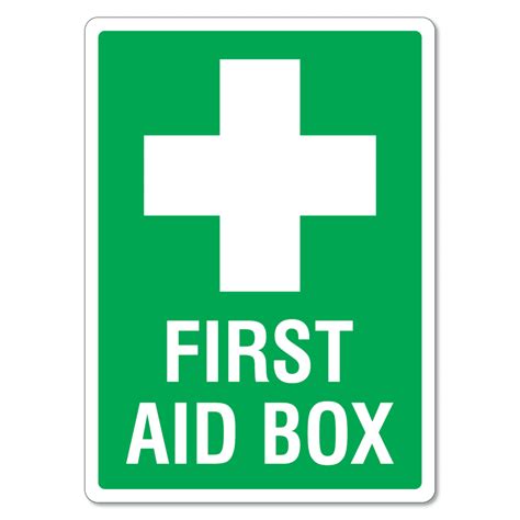 Image result for First Aid Box Sign