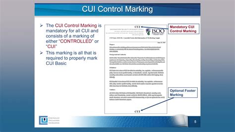 Controlled Unclassified Information Markings: What They Mean and Why They're Important — Etactics