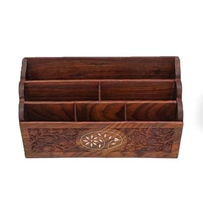 Stylla London Sheesham Wood Hand Carved Flower and | Ubuy India