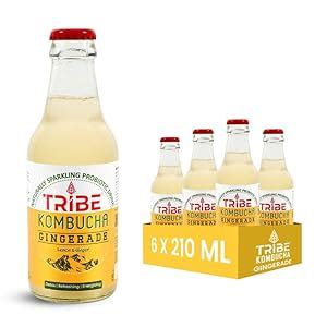 Tribe Kombucha Naturally Sparkling Herbal Tea | Probiotic Super Drink ...