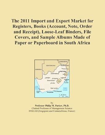 The 2011 Import and Export Market for Registers, Books (Account, Note ...
