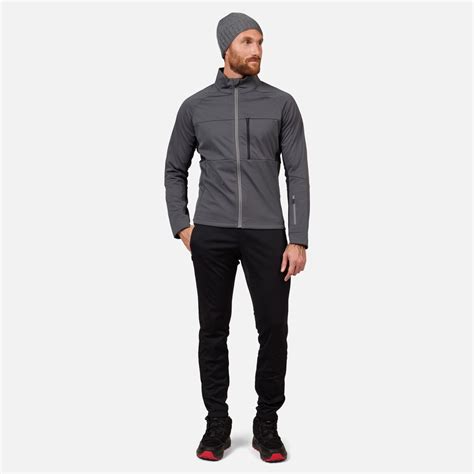 Men's Genetys Soft Shell Jacket | Grey | Rossignol