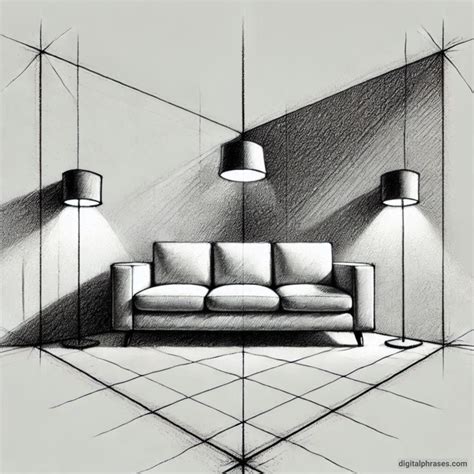 Image result for Two-Point Perspective Object Drawing