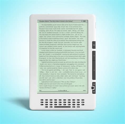 Ebook reader 3d render image on gradient | Premium Photo