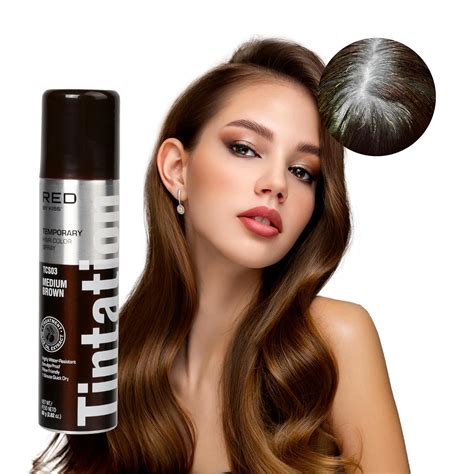 RED BY KISS TINTATION TEMPORARY HAIR COLOR SPRAY BLACK TCS01 – Ultra Panama