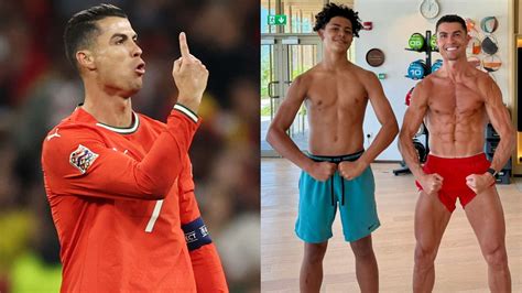 'Like father, like son' - Cristiano Ronaldo gets new training partner ...