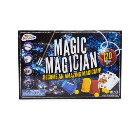 Magic magician kit w/ 120 tips & tricks - Melon Mart
