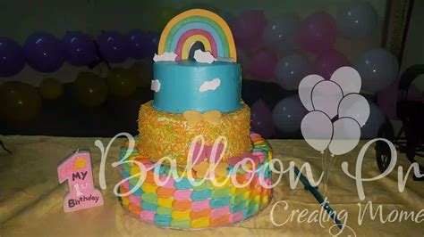 Triplex Rainbow cake Bangalore | Upto 50% Off - Balloon Pro