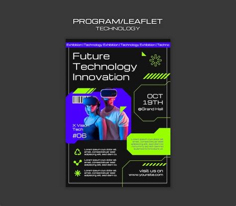 Technology Thumbnail Design Template 的图像结果