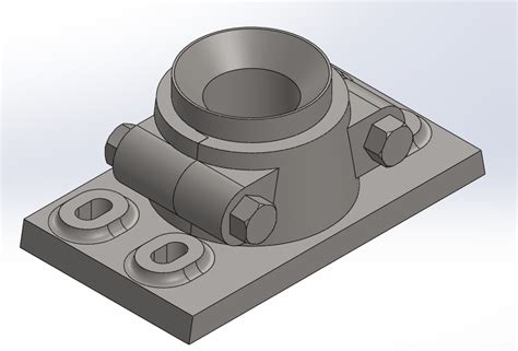 Image result for Foot Step Bearing Using SolidWorks