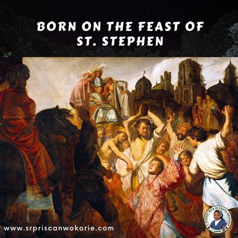 BORN ON THE FEAST OF ST STEPHEN – A moment with Sr Prisca