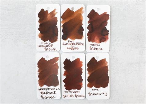Ink Review #2395: KWZ Smells Like Coffee — Mountain of Ink