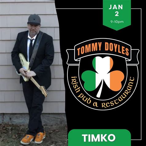 TIMKO at Tommy Doyles, Tommy Doyle's Pub, Watertown, 2 January 2026 ...