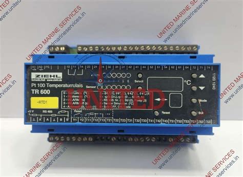 SIEMENS ZIEHL PT100 TR 600 TEMPERATURE RELAY 7XV5662-2AD10-000/BB ...