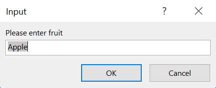 Image result for InputBox
