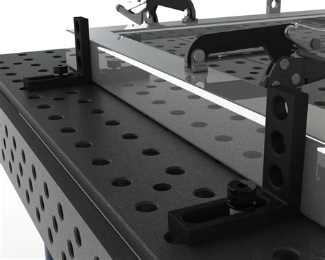 Welcome to Fixto : Modular welding table : D16 2D GIANT WELDING TABLE