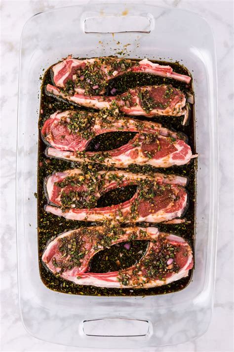 Lamb Chop Marinade - Amanda's Cookin' - Lamb
