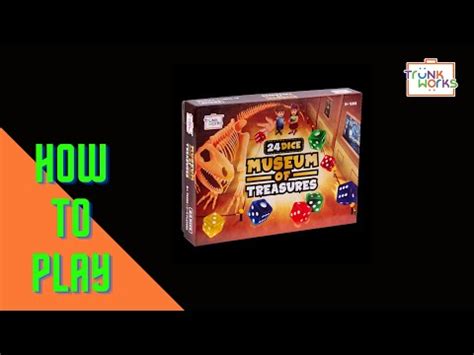 Museum of Treasures | Family Dice Game with 24 Dice | 8+ years – Trunk ...