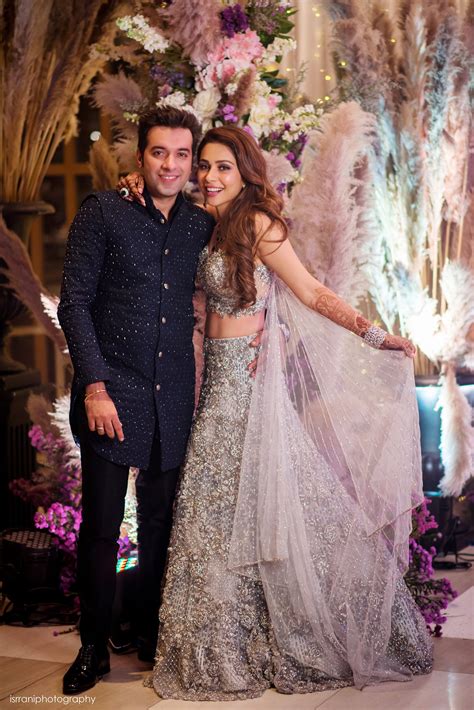 Embroidered Blouse, Flounced Lehenga, attached Dupatta – Sonaakshi Raaj